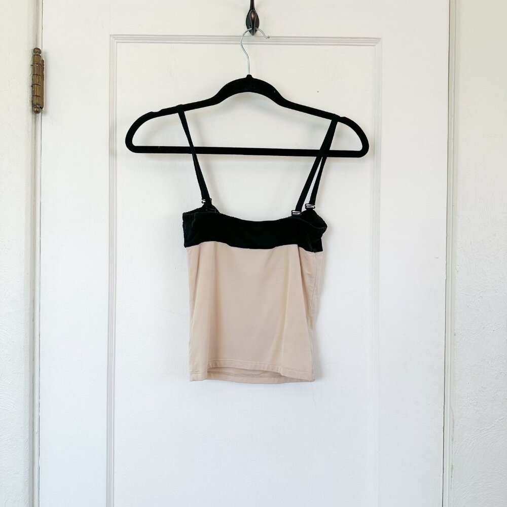 Orseund Iris | Abstract Color block Tube Top in Black & Cream Xsmall $225 - Picture 5 of 8